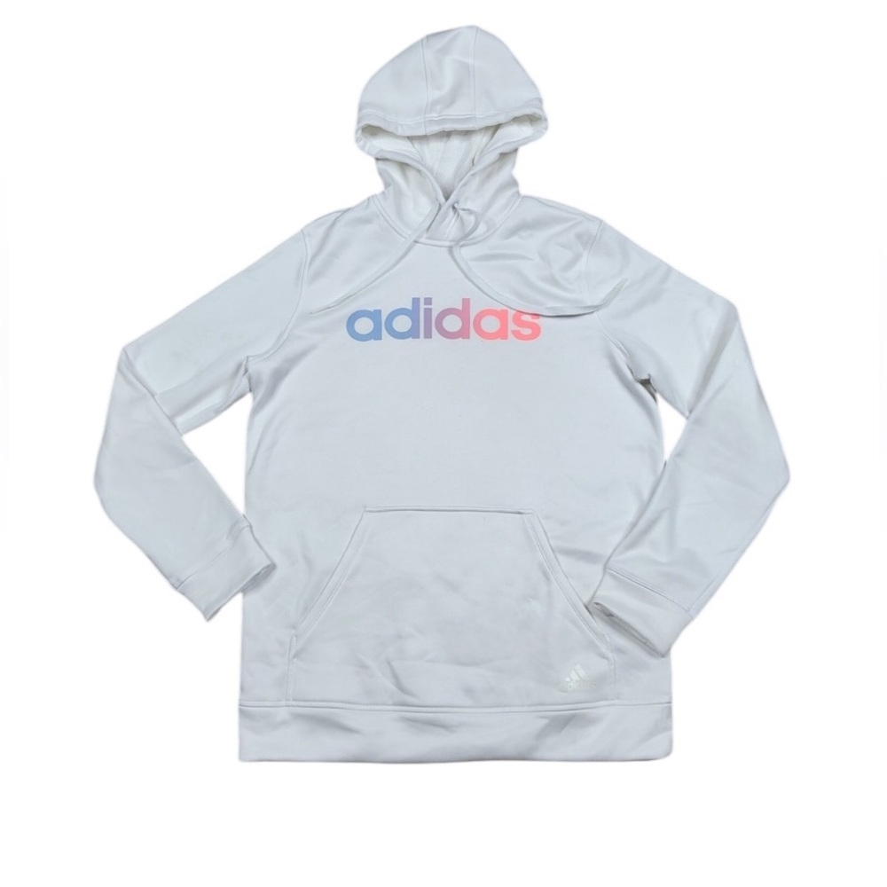 Adidas Climawarm White Ombré
Thumb Hole Hooded Sweatshirt - Picture 2 of 8